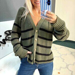 WHITE BIRCH CARDIGAN LARGE NEW